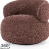 Draaifauteuil Rood 96109 Maeve