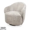 Draaifauteuil Taupe Jimi