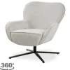 Draaifauteuil Toffee Sven