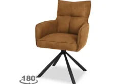 Eetkamerstoel - cowboy 215 cognac Lorena