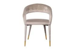 Eetkamerstoel 210753 Khaki Velvet Gia