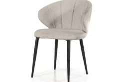 Eetkamerstoel - taupe Savoir | 95932 Fleur