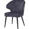 Eetkamerstoel Anthracite Velvet Donna