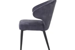 Eetkamerstoel Anthracite Velvet Donna