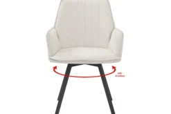 Eetkamerstoel Beige Louise