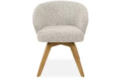 Eetkamerstoel Beige White Brescia