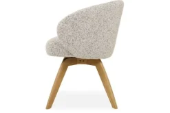 Eetkamerstoel Beige White Brescia