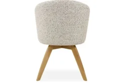 Eetkamerstoel Beige White Brescia