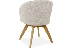 Eetkamerstoel Beige White Brescia