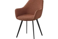 Eetkamerstoel Boucle Leaf Brown Luca