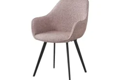 Eetkamerstoel Boucle Vintage Pink Luca