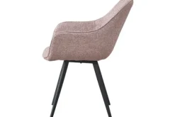Eetkamerstoel Boucle Vintage Pink Luca