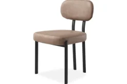 Eetkamerstoel Bull Liver - Black Ravon