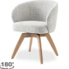 Eetkamerstoel Light Grey Brescia