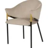 Eetkamerstoel S4578 Khaki Velvet