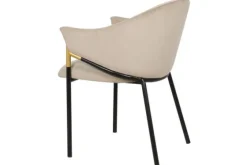 Eetkamerstoel S4578 Khaki Velvet