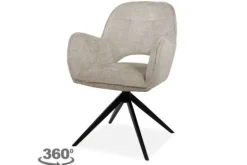 Eetkamerstoel Taupe Alicia