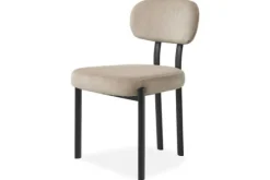 Eetkamerstoel Wave Beige - Black Ravon