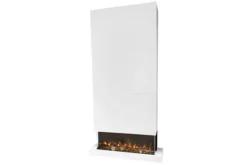 Elektrische Levico 90 3D LED haard wit Disegno