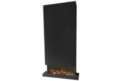 Elektrische Levico 90 3D LED haard zwart Disegno