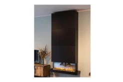 Elektrische Levico 90 3D LED haard zwart Disegno
