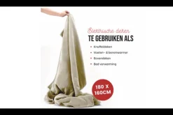 Elektrische warmtedeken Beige