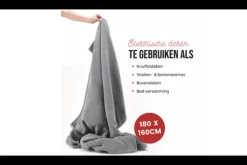 Elektrische warmtedeken Grijs