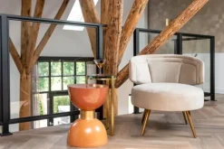 Fauteuil 211049 Khaki Velvet Hazel