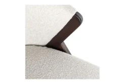 Fauteuil 211290 White Bouclé Mia