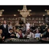 Glasschilderij Maffia roulette 080160-044