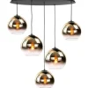 Hanglamp Amberglas Fantasy Ovaal