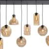 Hanglamp Amberglas Fantasy