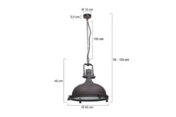 Hanglamp 7636B Eliga Mexlite