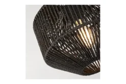 Hanglamp 11203-1BK Wicker