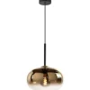 Hanglamp goudkleurig glas Bellini