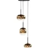 Hanglamp goudkleurig glas Bellini