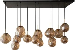 Hanglamp 13-lichts Amber Boaz