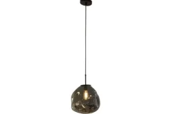 Hanglamp 1-lichts Smoked Boaz