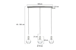 Hanglamp 1892ST Elegance