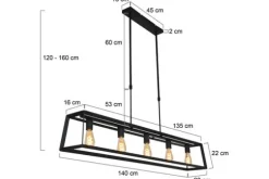 Hanglamp 2675ZW Buckley Mexlite