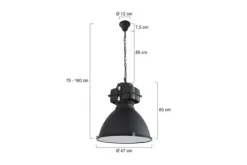 Hanglamp 7779ZW Fender Mexlite