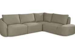 Hoekbank Taupe Rocca