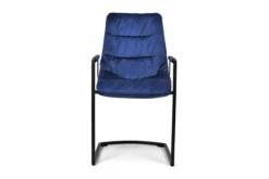 Keukenstoel velvet blue Knus