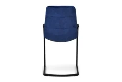 Keukenstoel velvet blue Knus