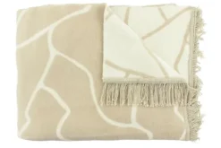 Plaid Naturel Lineas  | Claudi