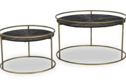 Salontafelset Black wood 706936 Caly
