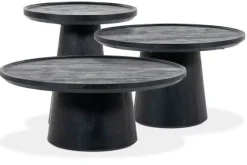 Salontafelset Zwart Ron