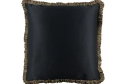 Sierkussen Black + Fringe Bronze Dafne | Claudi