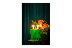 Tafellamp Velvet groen 05-TL3288-33 Adam | ETH