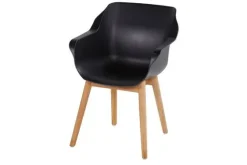 Tuinstoel Carbon Black 11.688.408 Sophie Teak